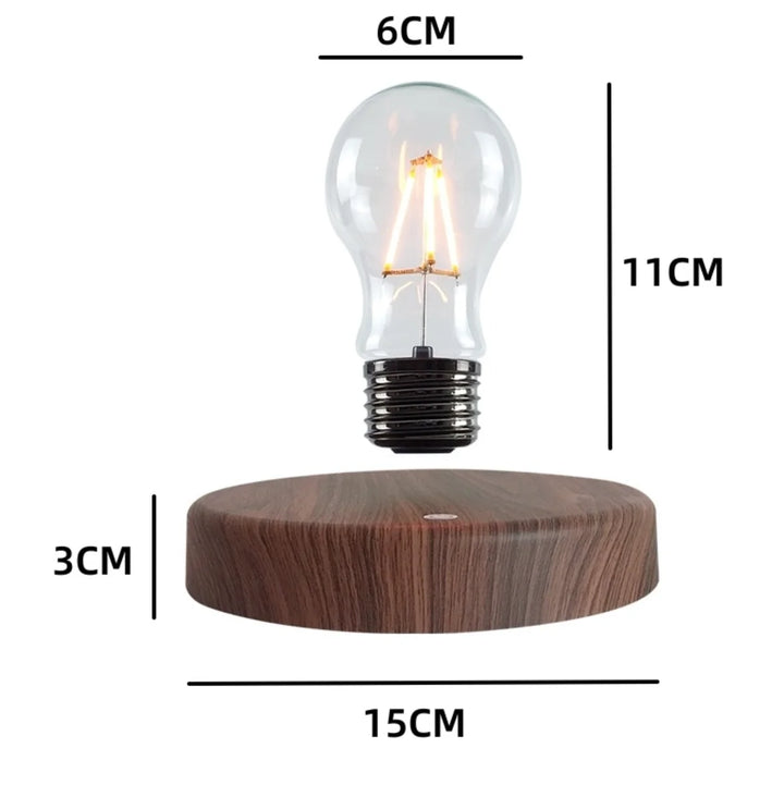 Magnetic Levitating Light Bulb Decorative Table Lamp-Lighting > Table Lamps-casanuva-casanuva