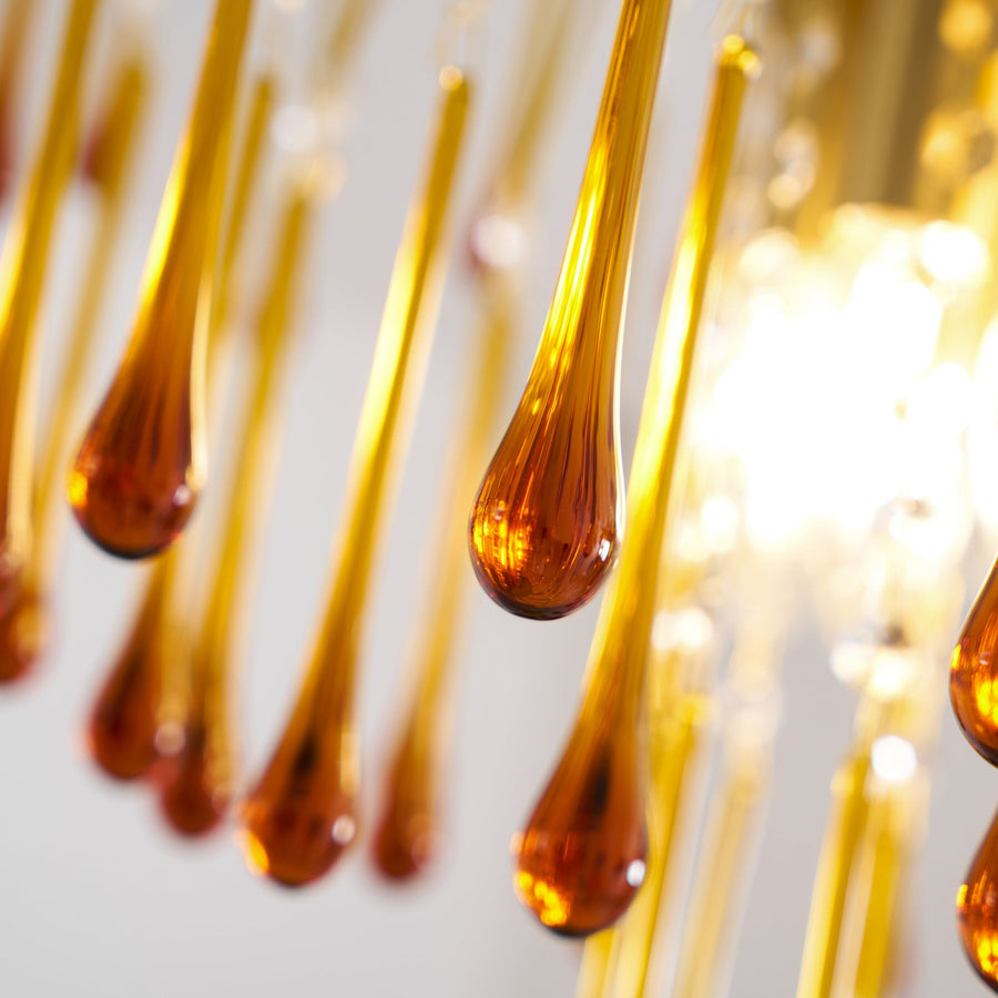 Maltose Crystal Chandelier Lighting Fixture-Lighting > Chandeliers & Pendant Lights-casanuva-casanuva