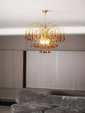 Maltose Crystal Chandelier Lighting Fixture-Lighting > Chandeliers & Pendant Lights-casanuva-casanuva