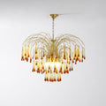 Maltose Crystal Chandelier Lighting Fixture-Lighting > Chandeliers & Pendant Lights-casanuva-casanuva