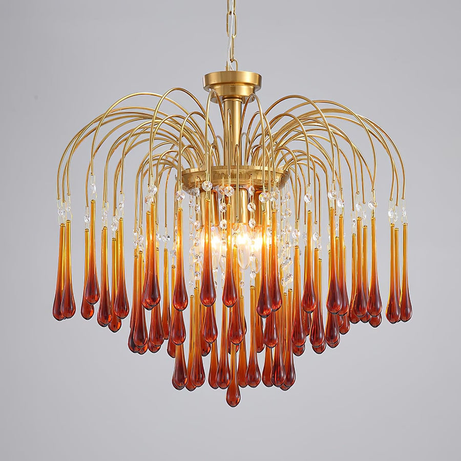 Maltose Crystal Chandelier Lighting Fixture-Lighting > Chandeliers & Pendant Lights-casanuva-casanuva