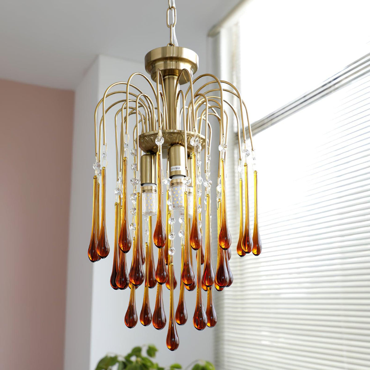 Maltose Crystal Chandelier Lighting Fixture-Lighting > Chandeliers & Pendant Lights-casanuva-casanuva