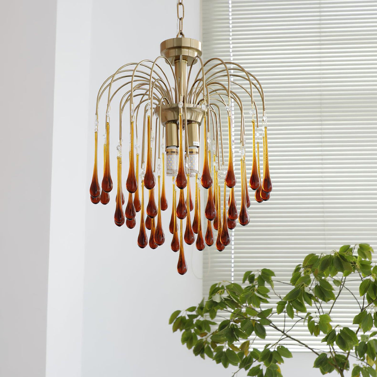 Maltose Crystal Chandelier Lighting Fixture-Lighting > Chandeliers & Pendant Lights-casanuva-casanuva