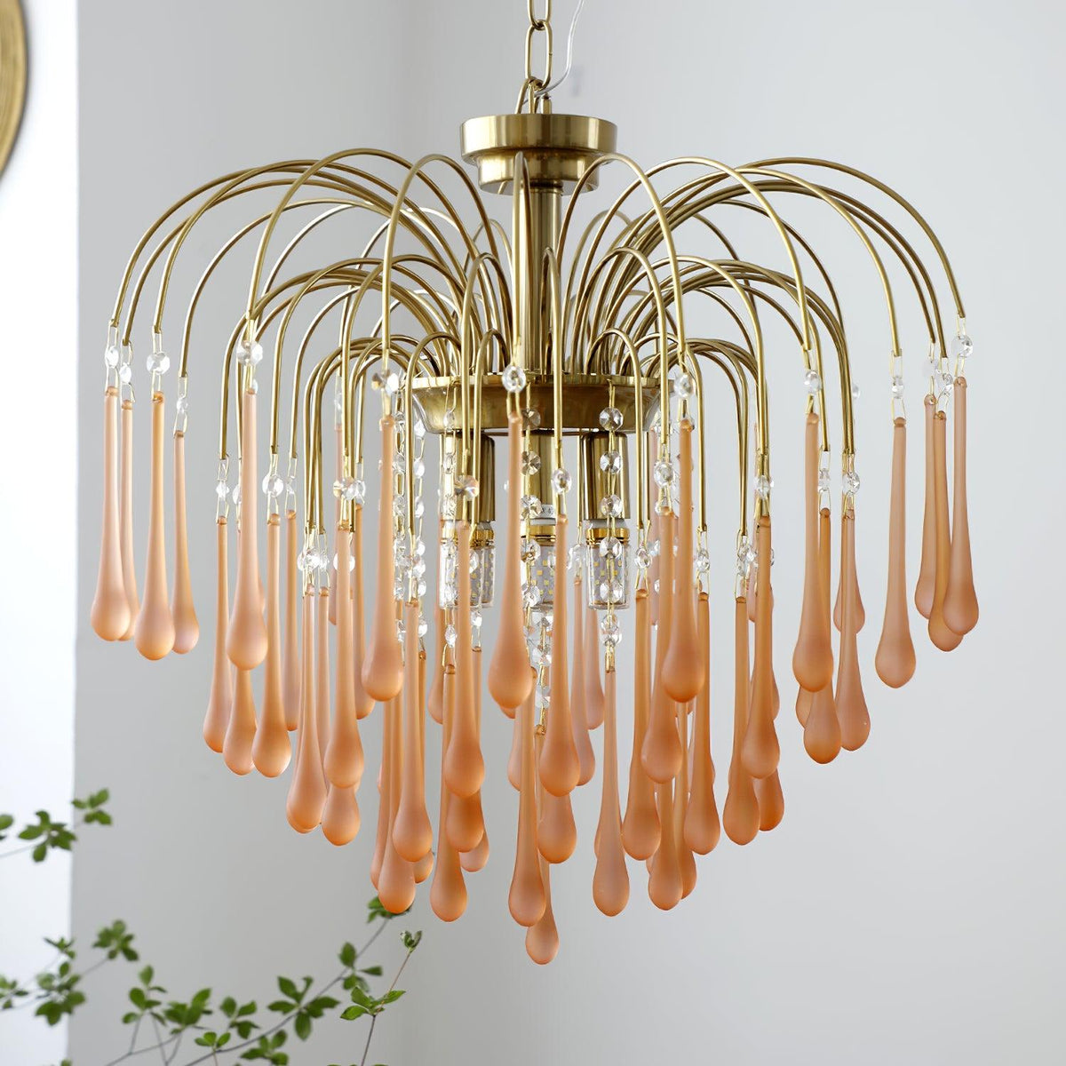 Maltose Crystal Chandelier Lighting Fixture-Lighting > Chandeliers & Pendant Lights-casanuva-casanuva