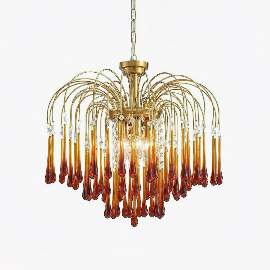 Maltose Crystal Chandelier Lighting Fixture-Lighting > Chandeliers & Pendant Lights-casanuva-casanuva