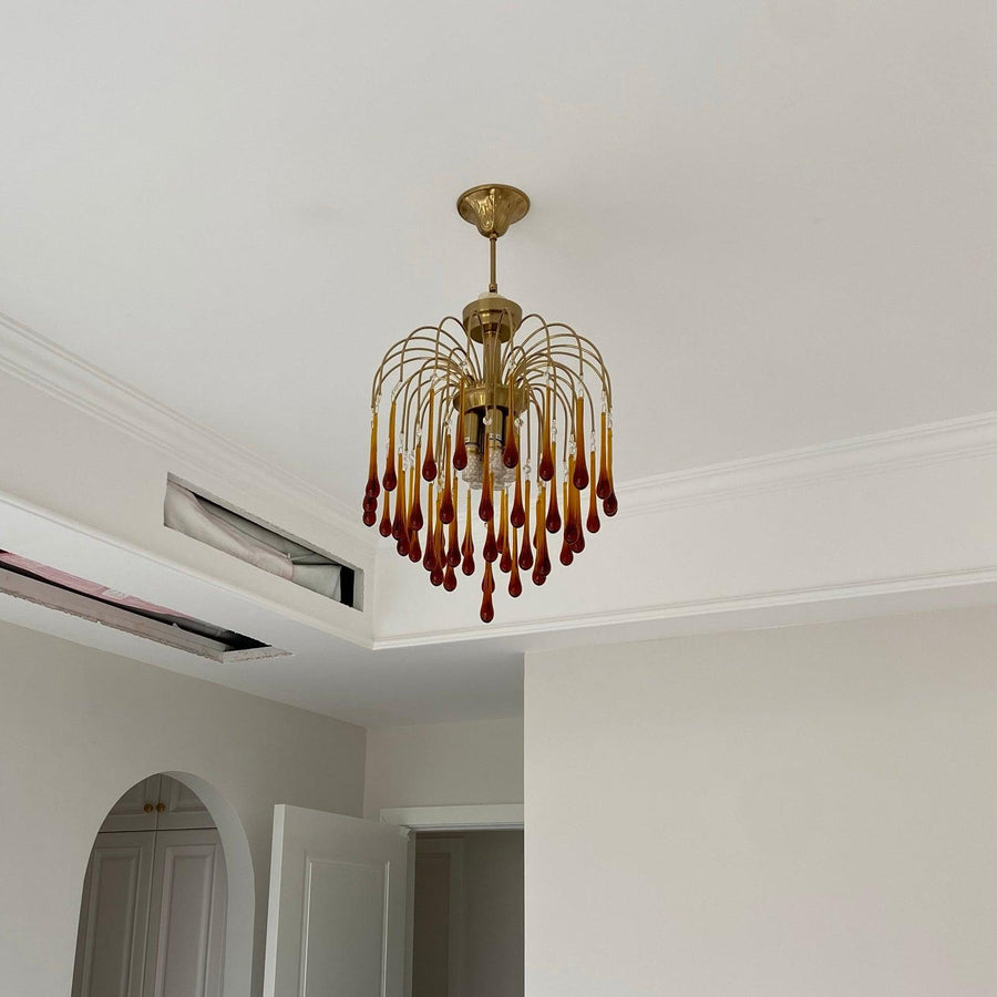 Maltose Crystal Chandelier Lighting Fixture-Lighting > Chandeliers & Pendant Lights-casanuva-casanuva