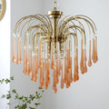 Maltose Crystal Chandelier Lighting Fixture-Lighting > Chandeliers & Pendant Lights-casanuva-casanuva