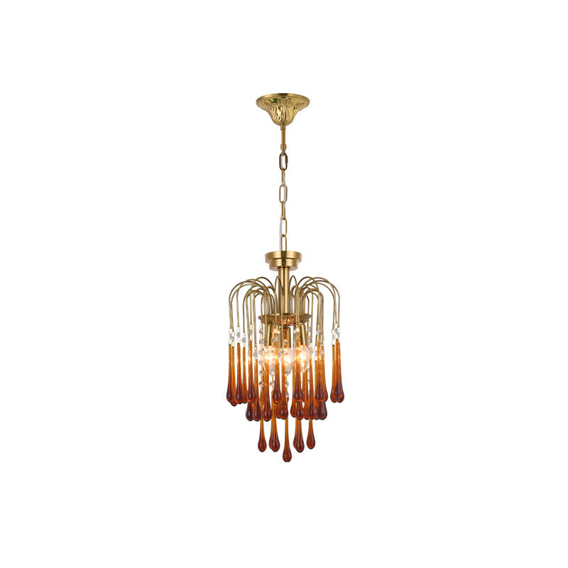 Maltose Crystal Chandelier Lighting Fixture-Lighting > Chandeliers & Pendant Lights-casanuva-casanuva