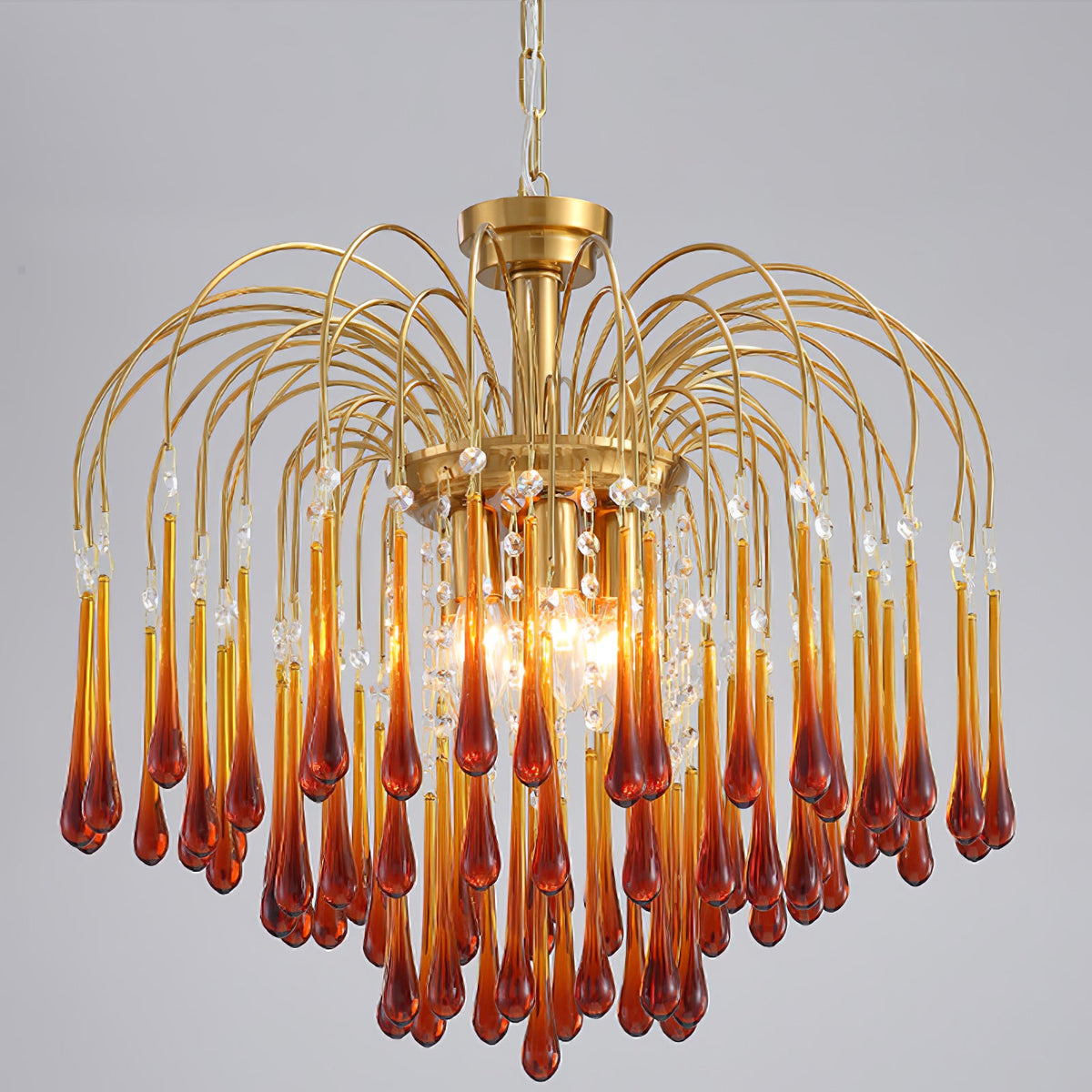 Maltose Crystal Chandelier Lighting Fixture-Lighting > Chandeliers & Pendant Lights-casanuva-casanuva