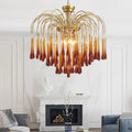 Maltose Crystal Chandelier Lighting Fixture-Lighting > Chandeliers & Pendant Lights-casanuva-casanuva