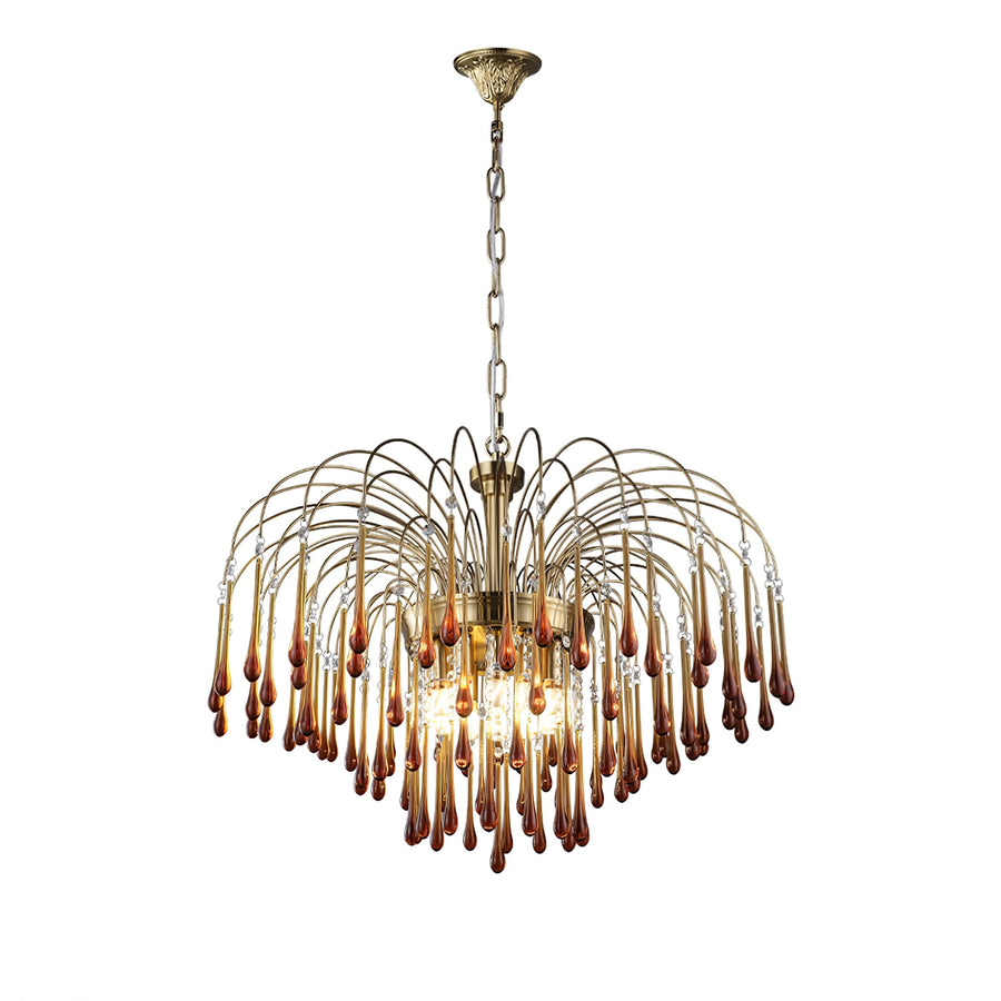 Maltose Crystal Chandelier Lighting Fixture-Lighting > Chandeliers & Pendant Lights-casanuva-casanuva