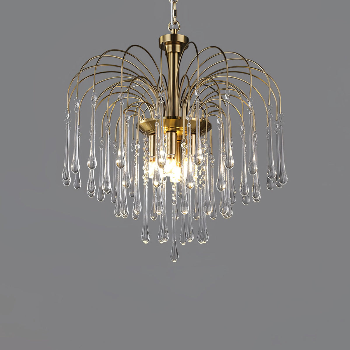 Maltose Crystal Chandelier Lighting Fixture-Lighting > Chandeliers & Pendant Lights-casanuva-casanuva