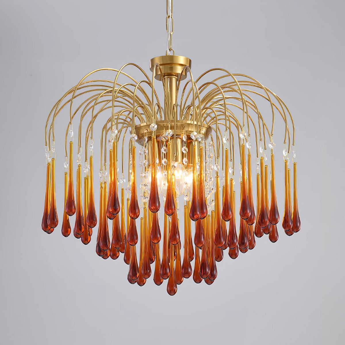Maltose Crystal Chandelier Lighting Fixture-Lighting > Chandeliers & Pendant Lights-casanuva-casanuva