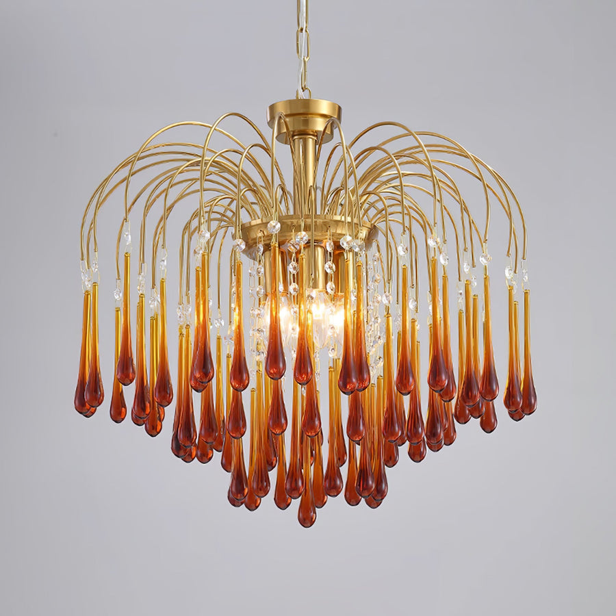 Maltose Crystal Chandelier Lighting Fixture-Lighting > Chandeliers & Pendant Lights-casanuva-casanuva