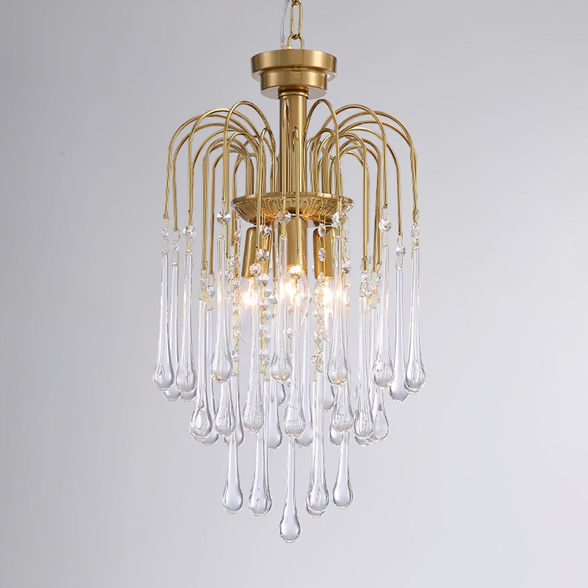 Maltose Crystal Chandelier Lighting Fixture-Lighting > Chandeliers & Pendant Lights-casanuva-casanuva