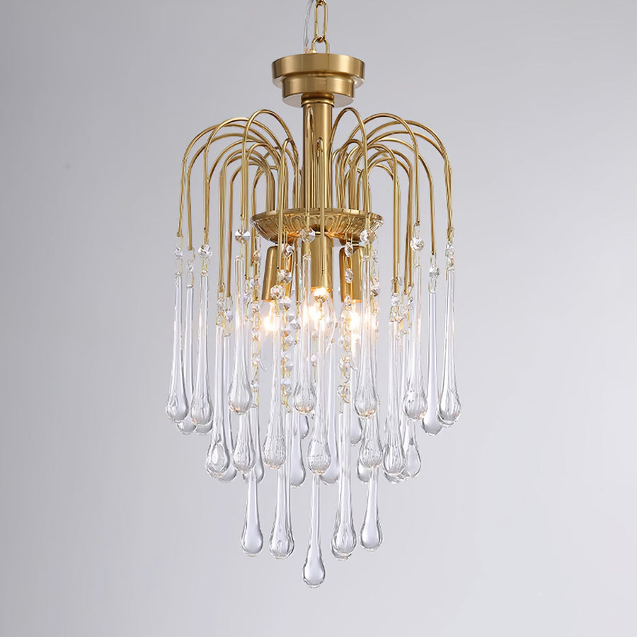 Maltose Crystal Chandelier Lighting Fixture-Lighting > Chandeliers & Pendant Lights-casanuva-casanuva