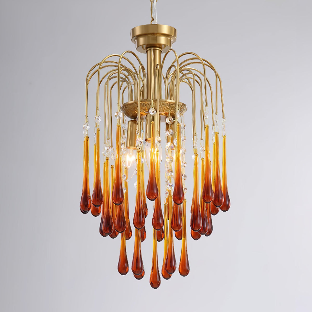 Maltose Crystal Chandelier Lighting Fixture-Lighting > Chandeliers & Pendant Lights-casanuva-casanuva