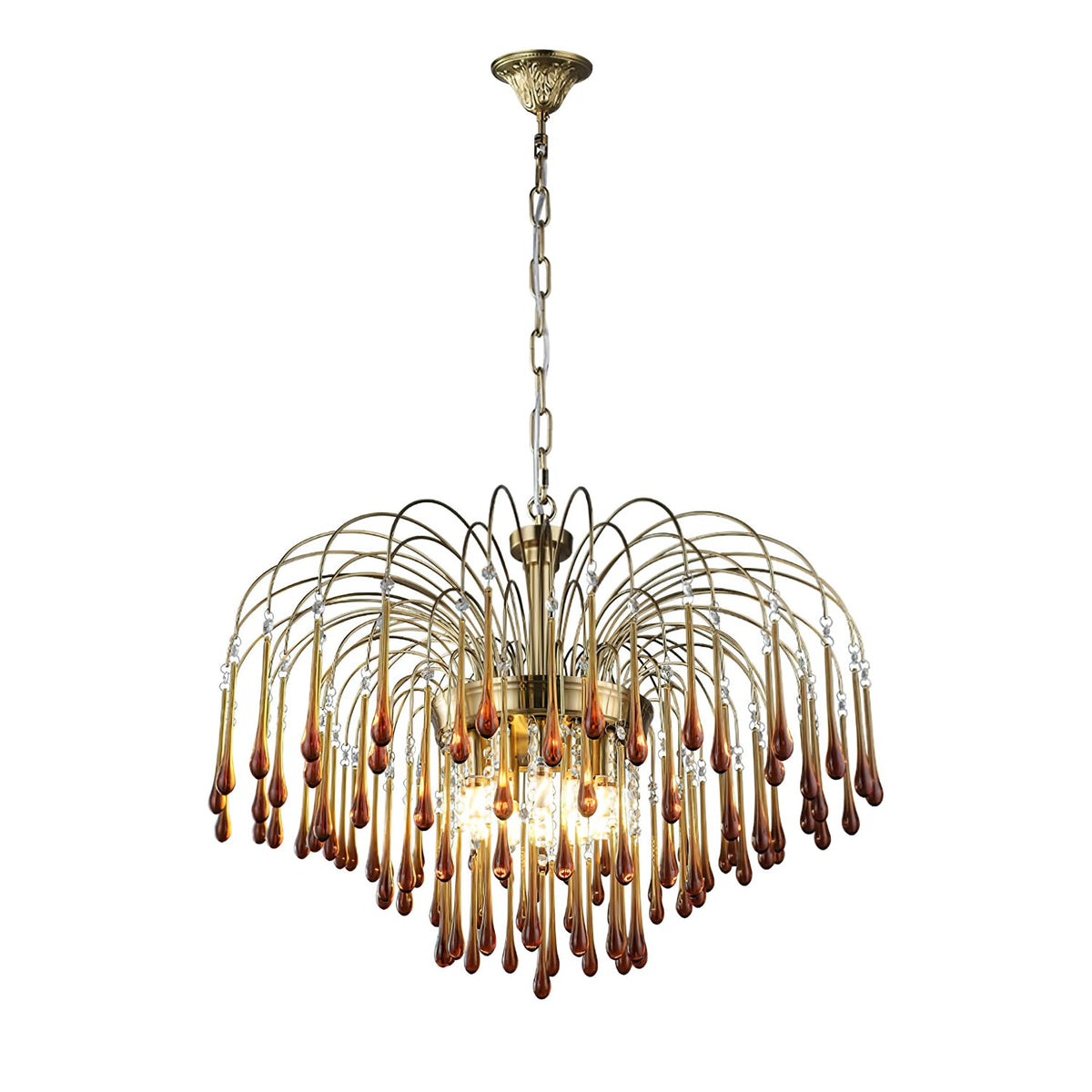 Maltose Crystal Chandelier Lighting Fixture-Lighting > Chandeliers & Pendant Lights-casanuva-casanuva