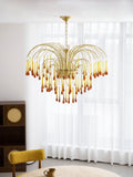 Maltose Crystal Chandelier Lighting Fixture-Lighting > Chandeliers & Pendant Lights-casanuva-casanuva
