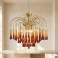 Maltose Crystal Chandelier Lighting Fixture-Lighting > Chandeliers & Pendant Lights-casanuva-casanuva