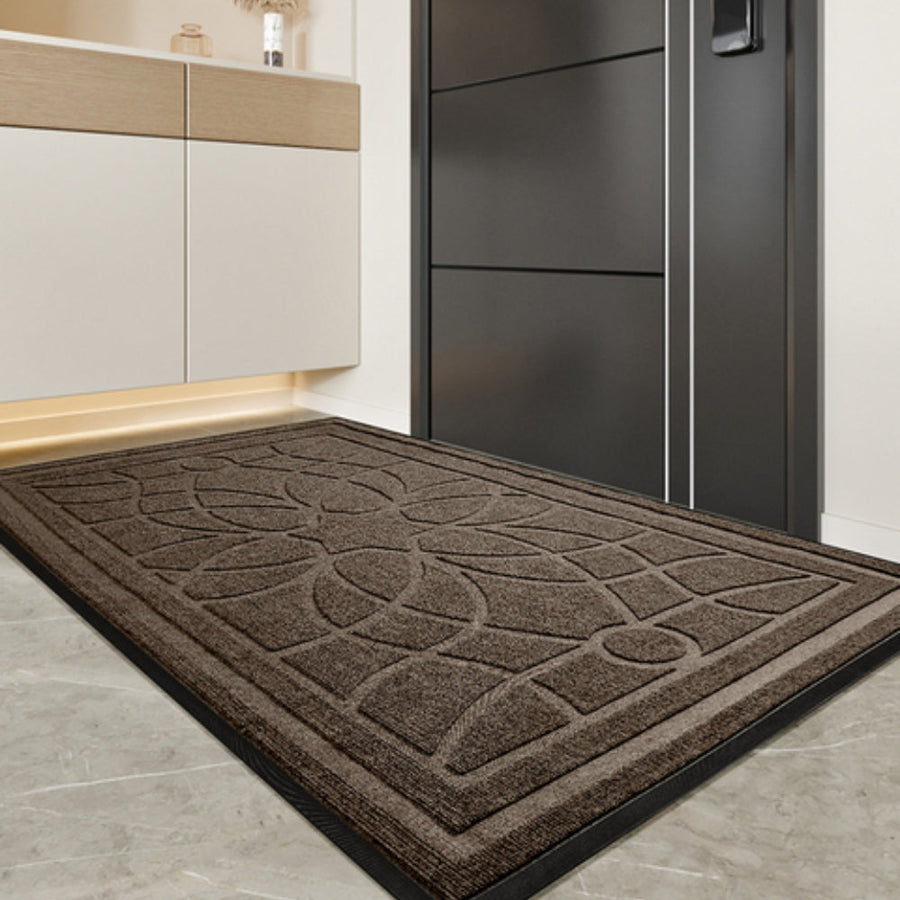 Mandala Pattern Door Mat-Rugs & Mats > Door Mats-casanuva-Brown-18"x29.5"-casanuva