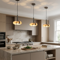 Marble Bowl Pendant Light-Lighting > Chandeliers & Pendant Lights-casanuva-casanuva