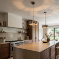 Marble Drum Pendant Light-Lighting > Chandeliers & Pendant Lights-casanuva-casanuva