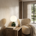 Marble Glass Table Lamp Round Design-Lighting > Table Lamps-casanuva-casanuva