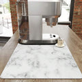 Marble Print Dish Drying Mat Washable and Absorbent-Kitchen & Dining > Kitchen Mats-casanuva-casanuva