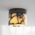 Marble Round Ceiling Light Fixture-Lighting > Ceiling Lights-casanuva-casanuva