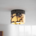 Marble Round Ceiling Light Fixture-Lighting > Ceiling Lights-casanuva-casanuva