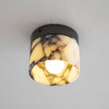 Marble Round Ceiling Light Fixture-Lighting > Ceiling Lights-casanuva-casanuva