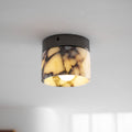 Marble Round Ceiling Light Fixture-Lighting > Ceiling Lights-casanuva-casanuva