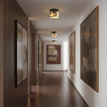 Marble Round Ceiling Light Fixture-Lighting > Ceiling Lights-casanuva-casanuva