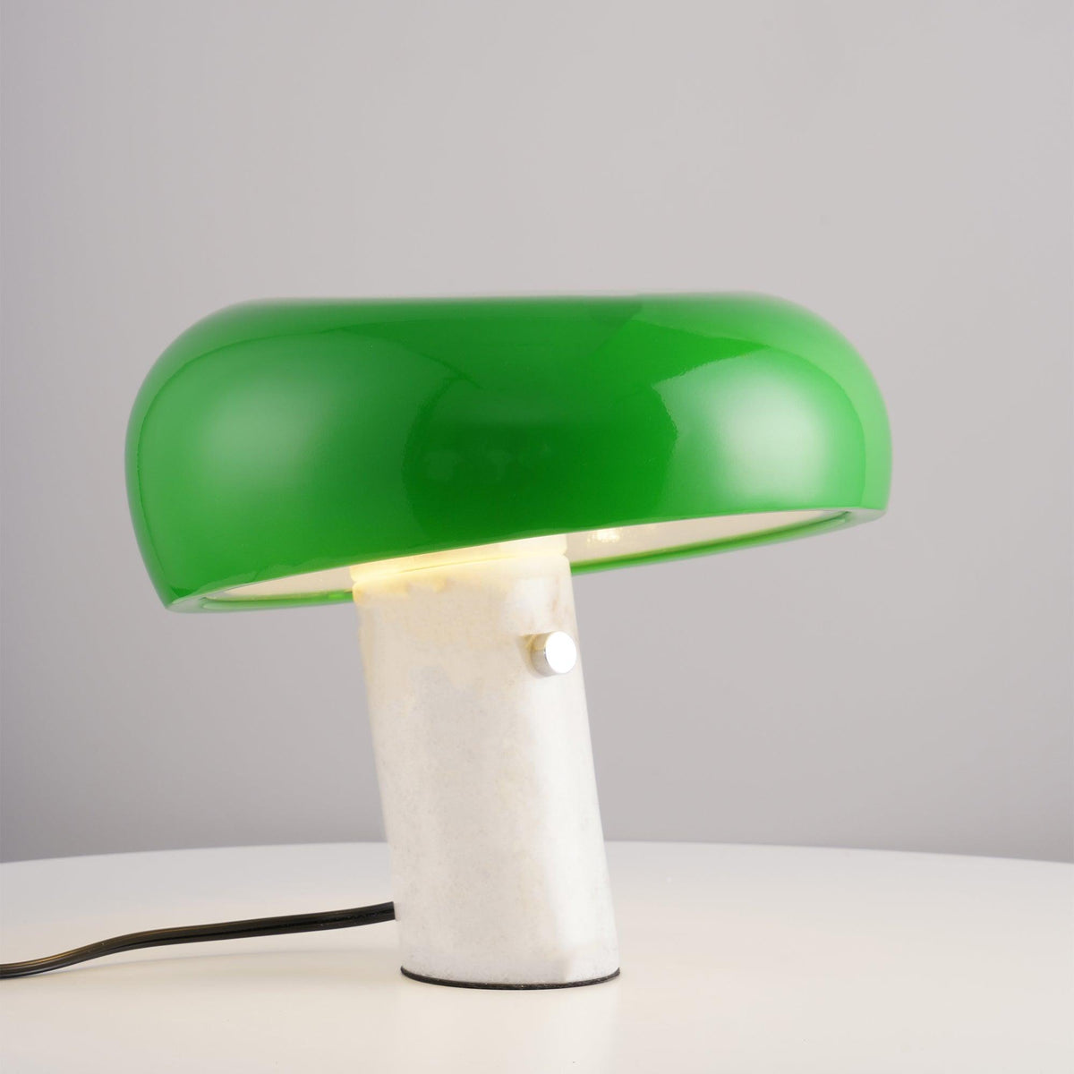 Marble Table Lamp with Nucleus Design-Lighting > Table Lamps-casanuva-28cmxH26cm-Green-US Plug-casanuva