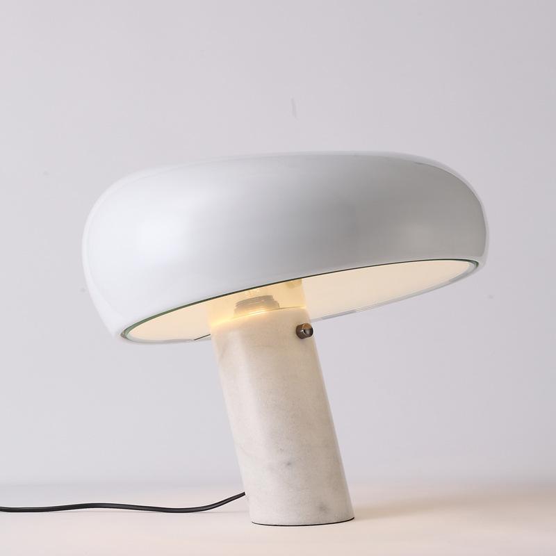 Marble Table Lamp with Nucleus Design-Lighting > Table Lamps-casanuva-28cmxH26cm-White-US Plug-casanuva