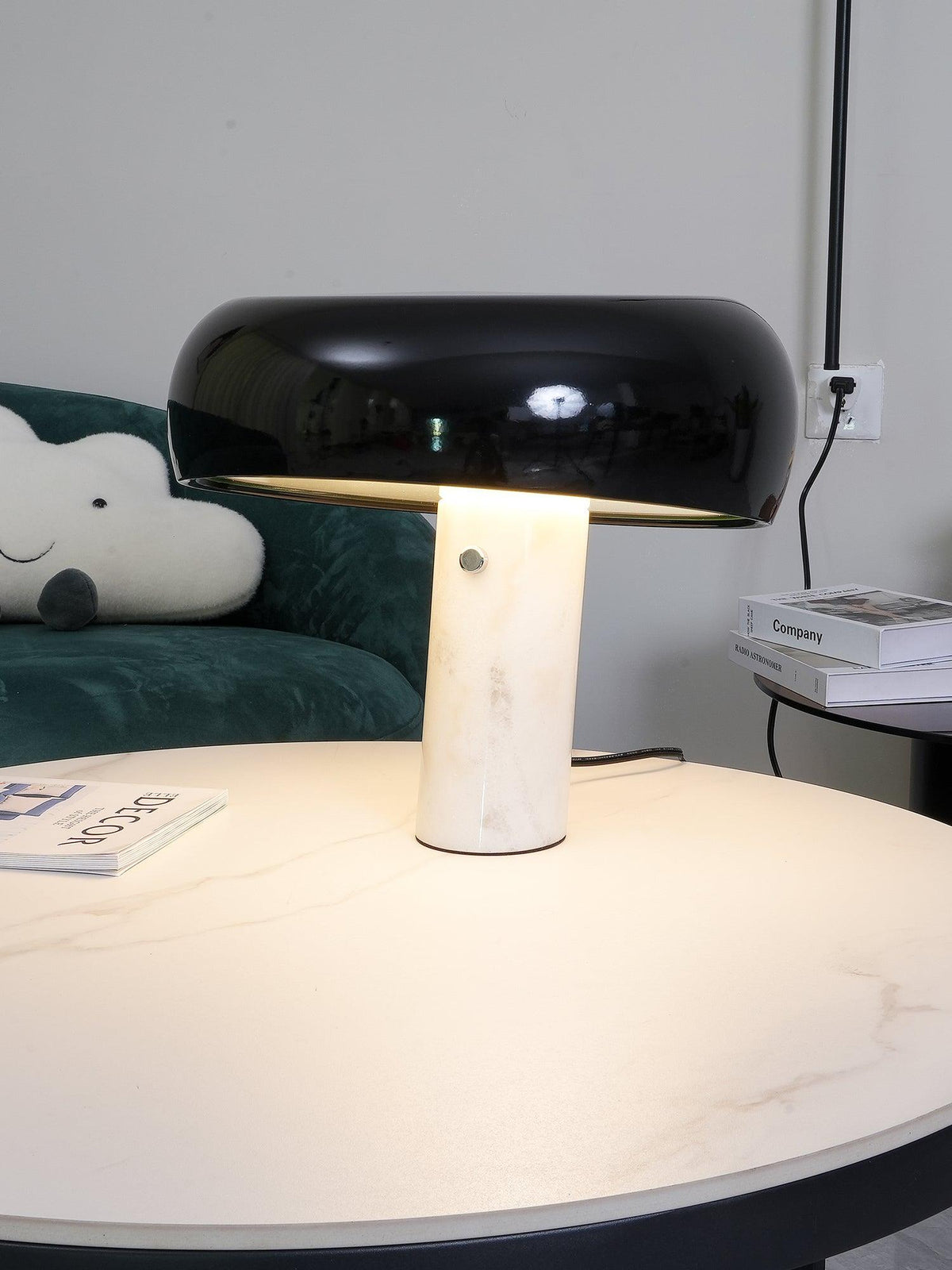 Marble Table Lamp with Nucleus Design-Lighting > Table Lamps-casanuva-casanuva