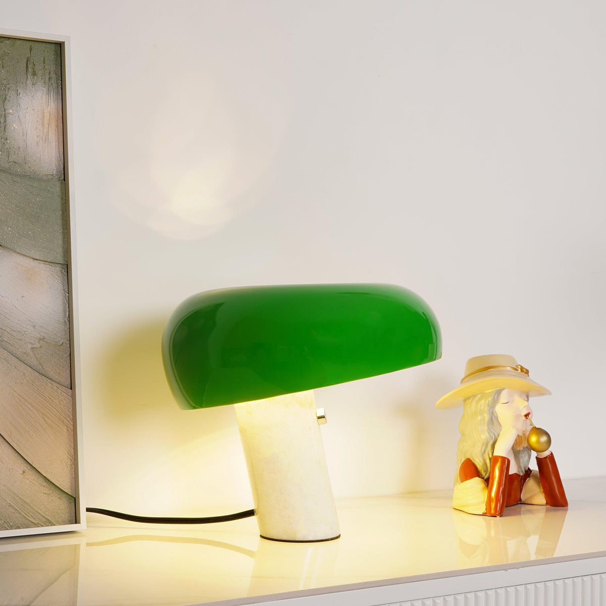 Marble Table Lamp with Nucleus Design-Lighting > Table Lamps-casanuva-casanuva