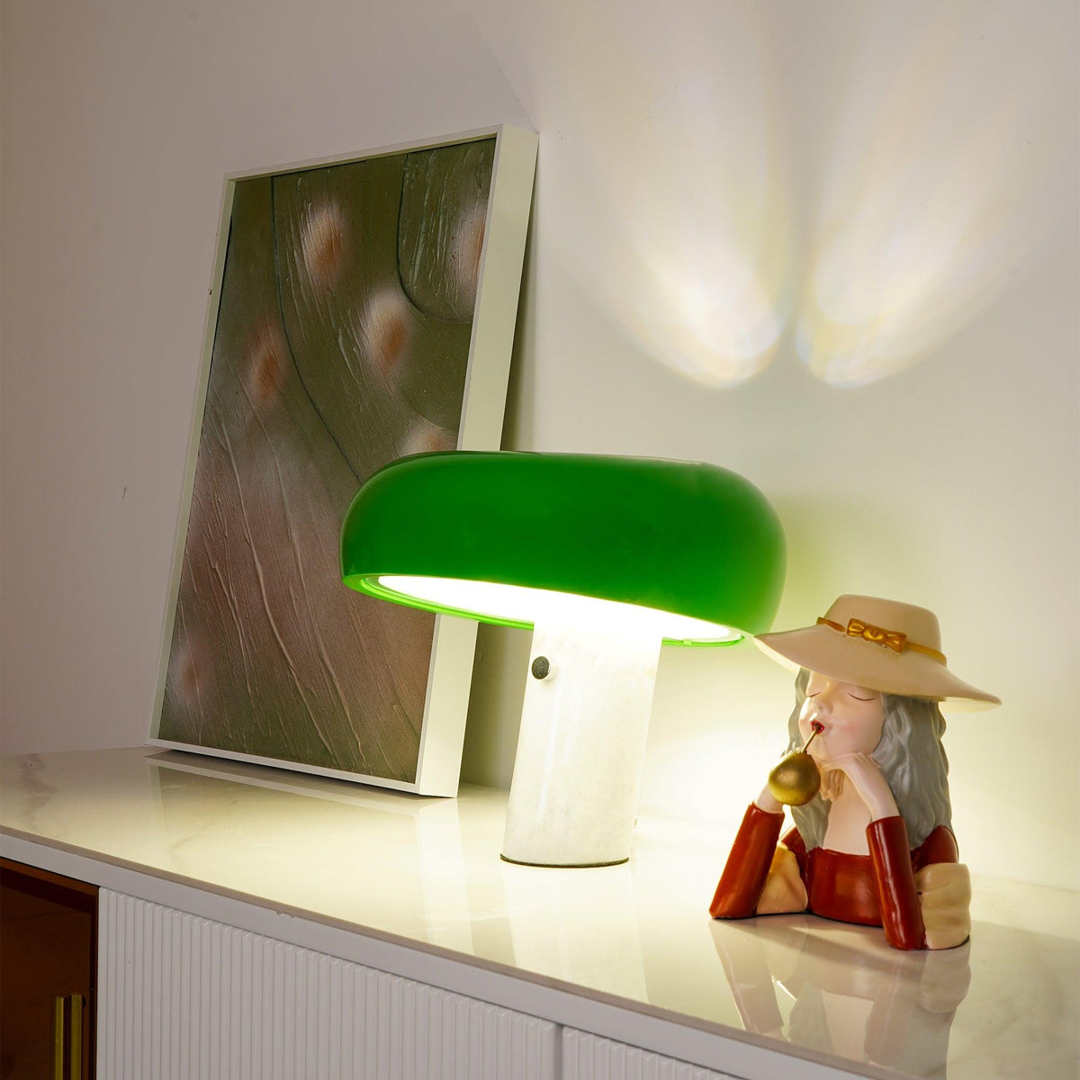 Marble Table Lamp with Nucleus Design-Lighting > Table Lamps-casanuva-casanuva