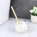 Marble Toilet Brush Holder-Bedding & Bath > Bathroom Accessories-casanuva-White-casanuva