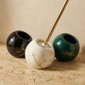 Marble Toilet Brush Holder-Bedding & Bath > Bathroom Accessories-casanuva-casanuva