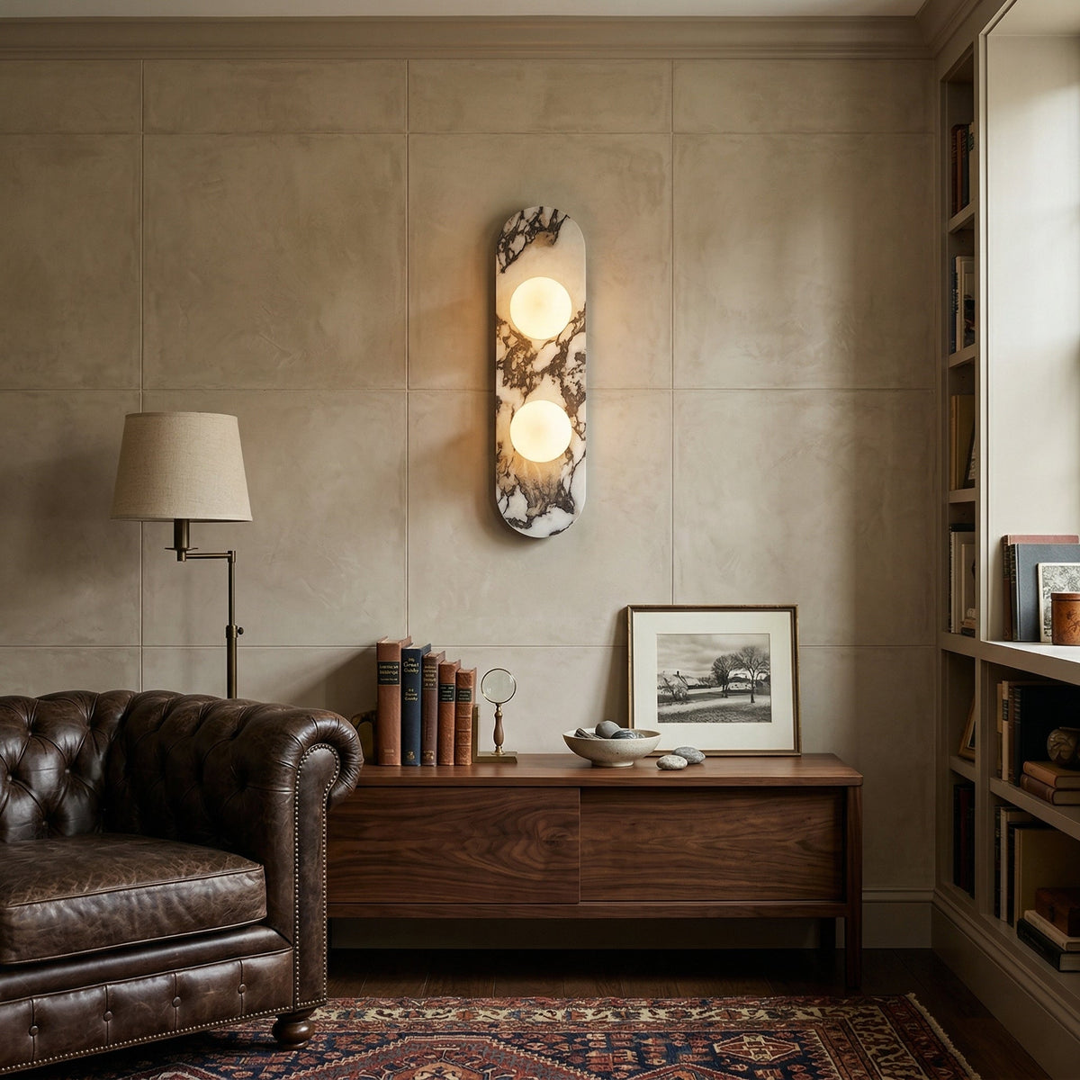Marble Wall Lamp Modulo Design-Lighting > Wall Lights-casanuva-casanuva