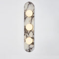 Marble Wall Lamp Modulo Design-Lighting > Wall Lights-casanuva-3 heads 3 heads 12cmx60cm-White Marble-casanuva