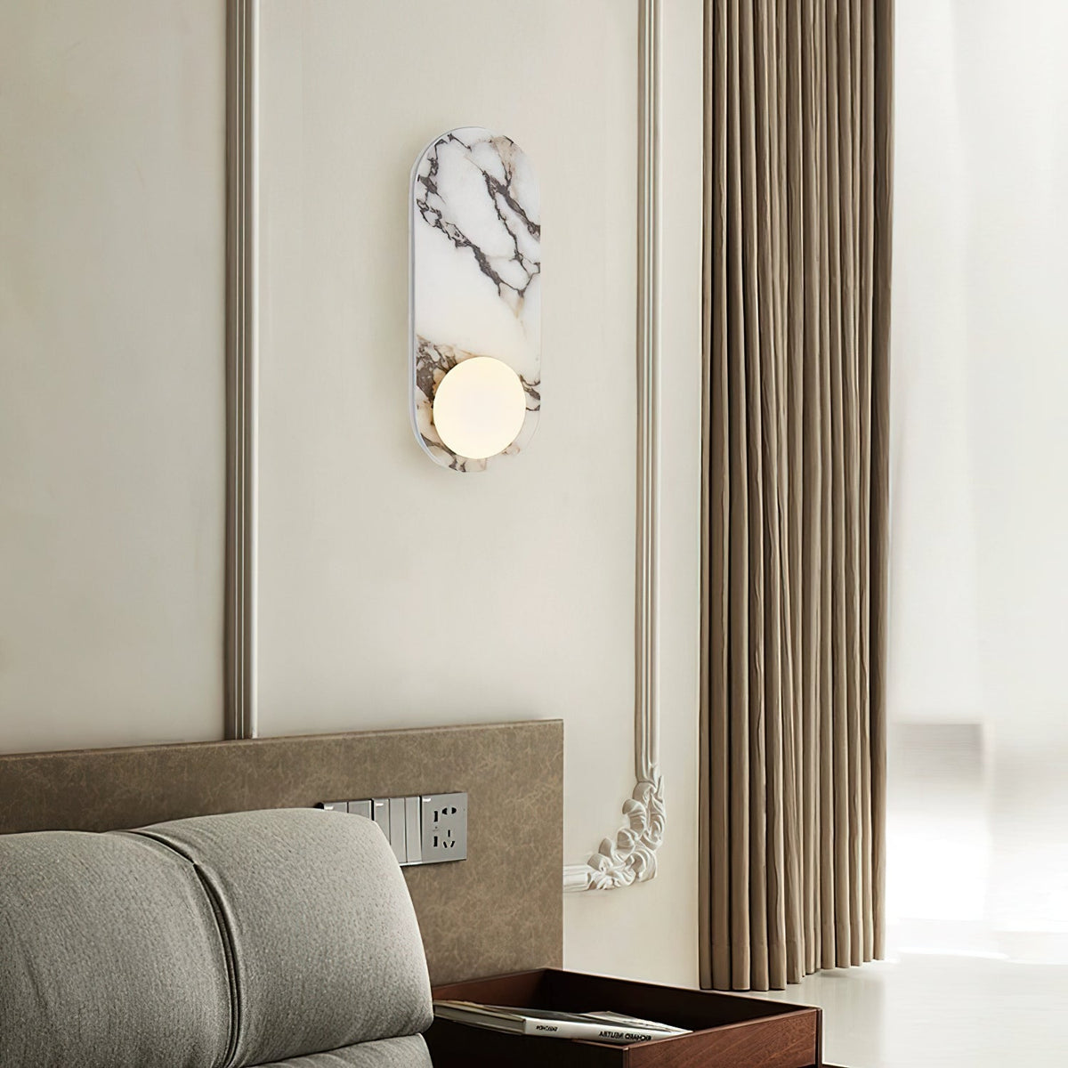 Marble Wall Lamp Modulo Design-Lighting > Wall Lights-casanuva-casanuva