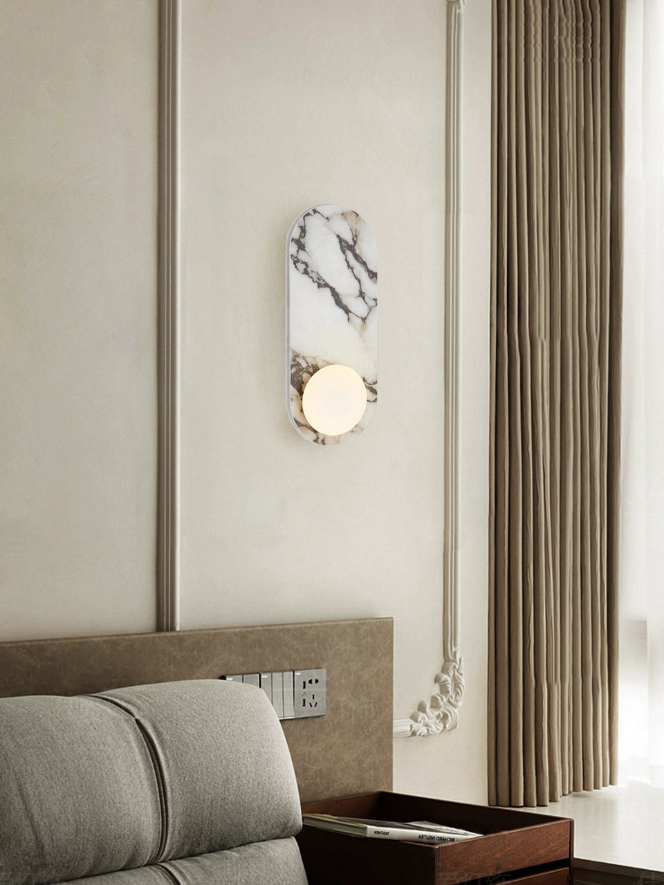 Marble Wall Lamp Modulo Design-Lighting > Wall Lights-casanuva-casanuva