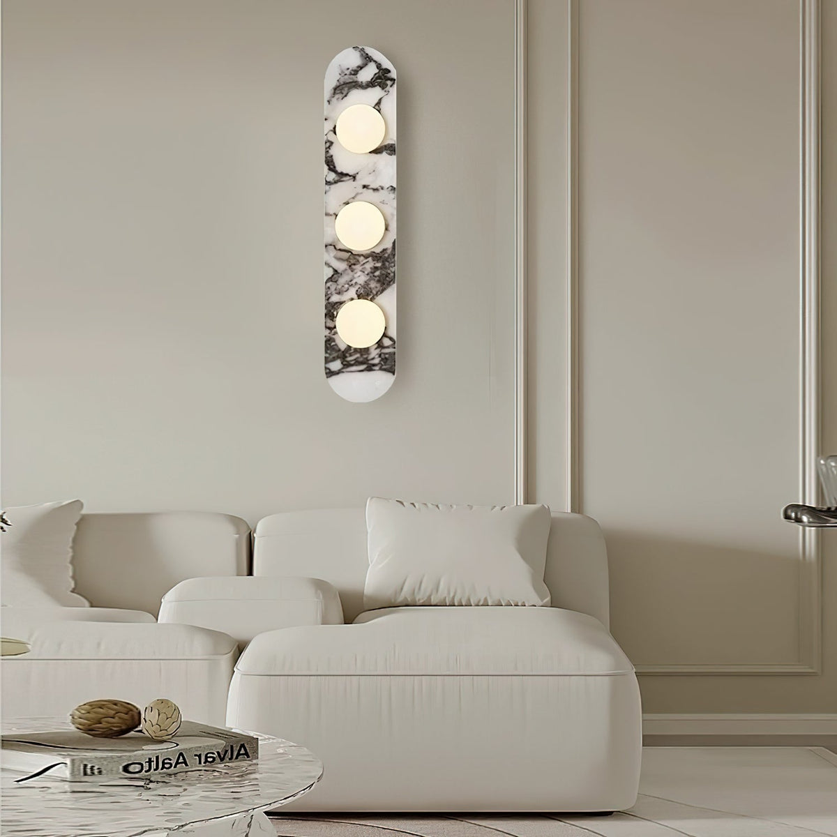 Marble Wall Lamp Modulo Design-Lighting > Wall Lights-casanuva-casanuva