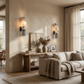 Marble and Brass Wall Light-Lighting > Wall Lights-casanuva-casanuva