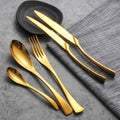 Maya Flatware Set Premium 18/10 Stainless Steel Chef Designed-Kitchen & Dining > Cutlery-casanuva-casanuva