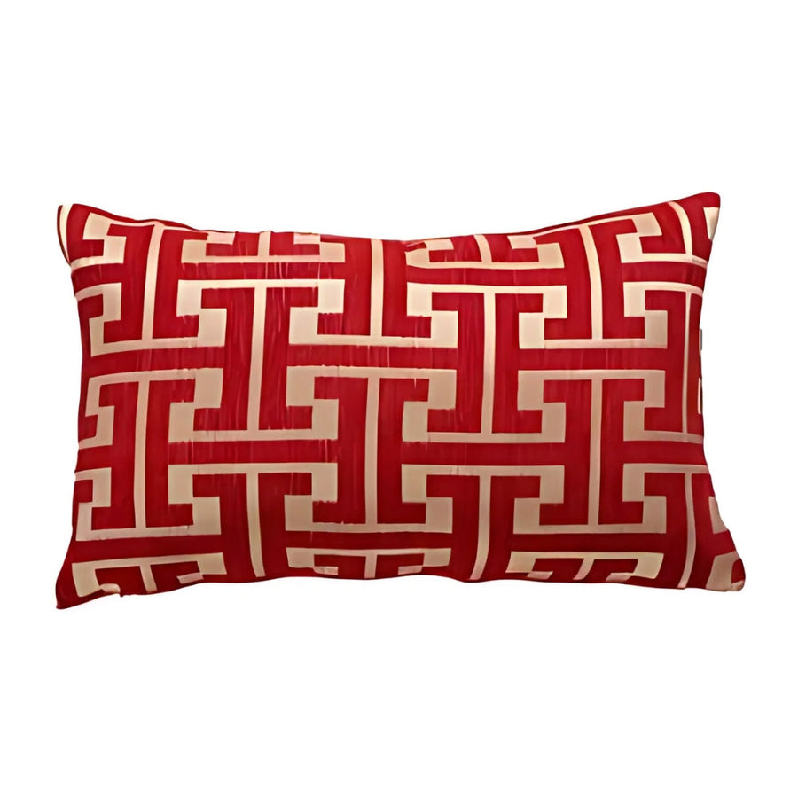 Maze Pattern Cushion Cover-Covers & Textiles > Cushion Covers-casanuva-casanuva