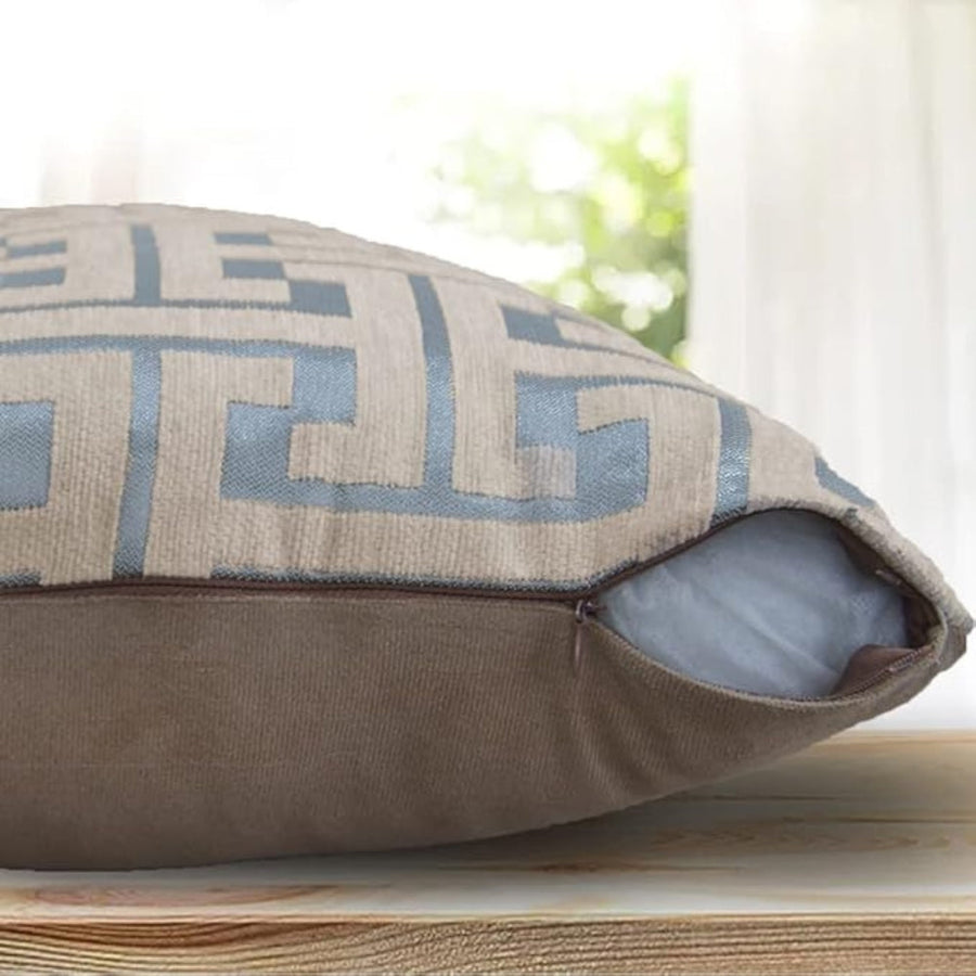 Maze Pattern Cushion Cover-Covers & Textiles > Cushion Covers-casanuva-casanuva